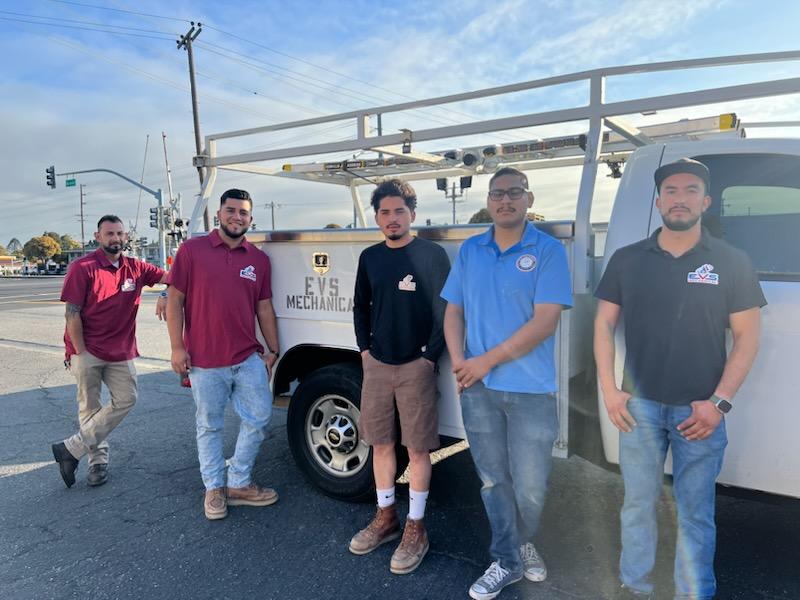 EVS HVAC Repair Team. Santa Clara CA